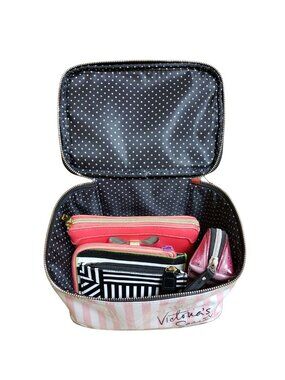 5pc Victoria's Secret, Ted Baker, Sephora, Estee Lauder Makeup Bag Bundle